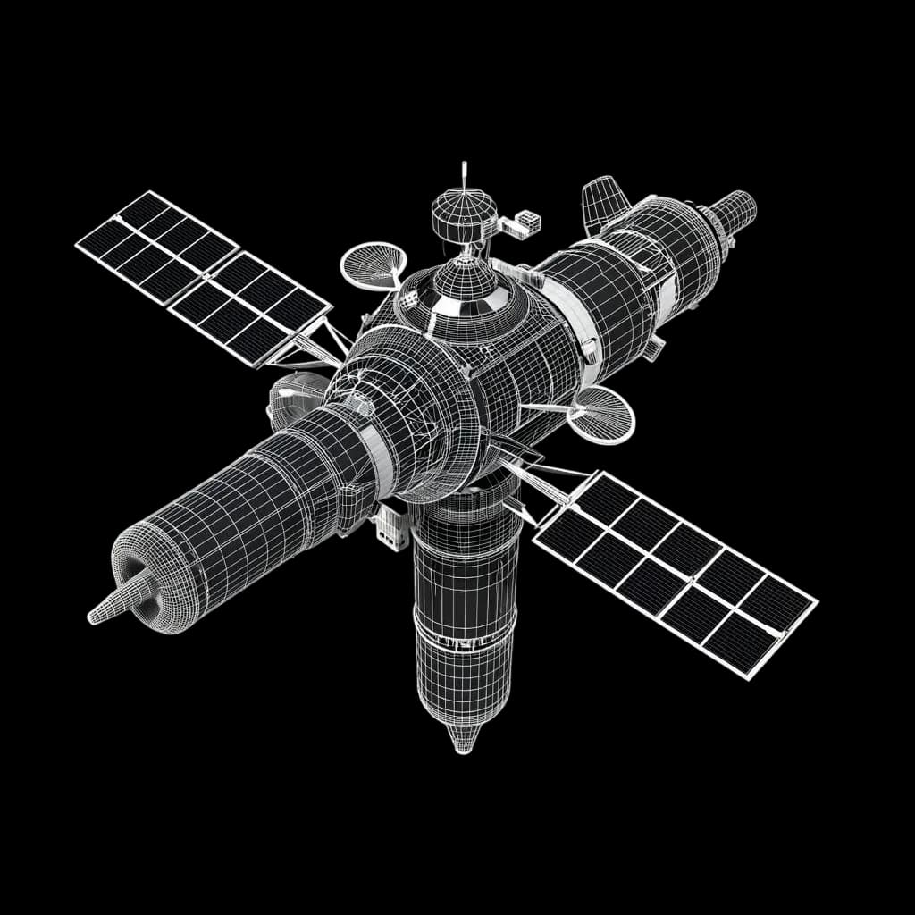 Изображение спутника