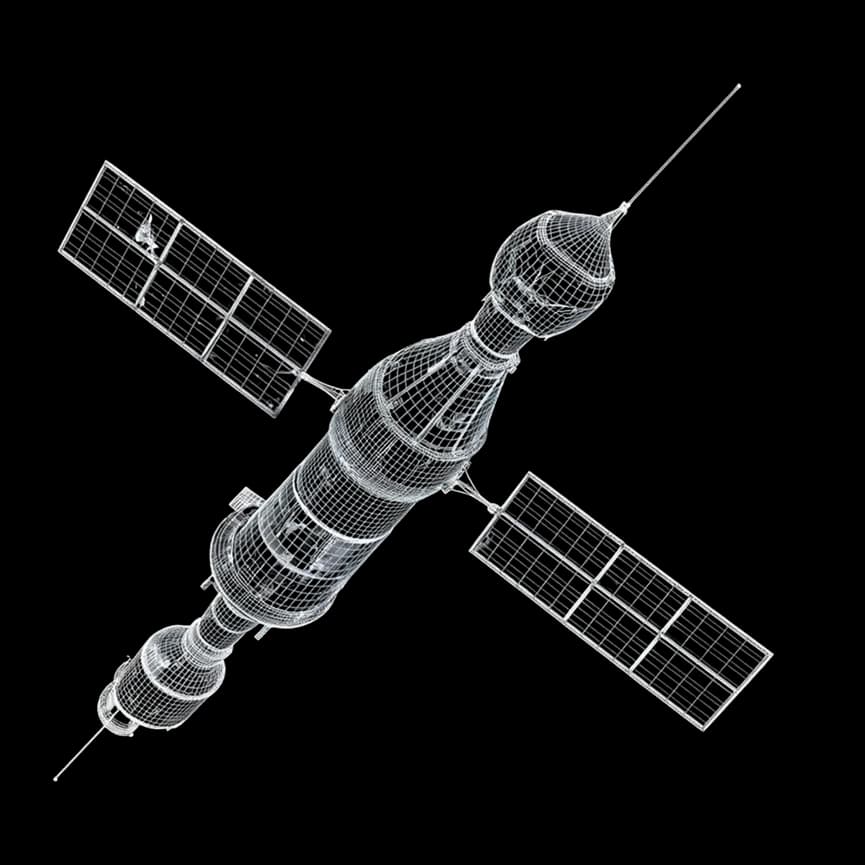 Изображение спутника